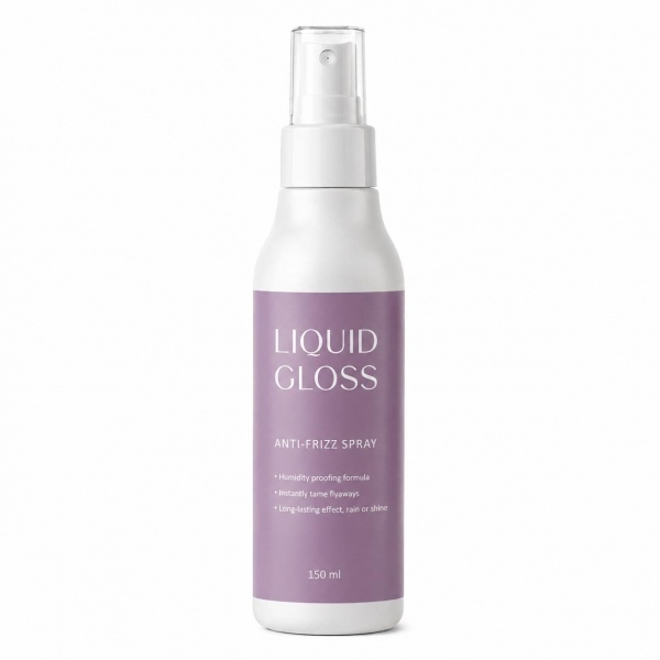 LIQUID GLOSS SPRAY - verhindert das Kräuseln der Haare auch bei feuchtem Wetter