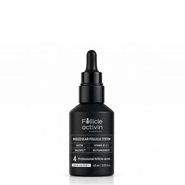 FOLLICLE ACTIVIN – ein einzigartiges, folikelaktivierendes Serum mit 5x höherer Konzentration an Wirkstoffen