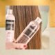 Etern'l Haarwuchstherapie und glänzendes, hydratisiertes Haar + Haarshampoo Bürste