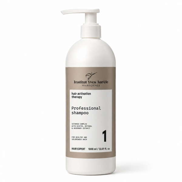 Shampoo zur Wiederherstellung des Haarwachstums und zur Verdichtung der Haare