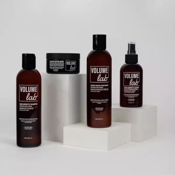 Volume Lab Shampoo, Spülung, Lotion und Haarmaske