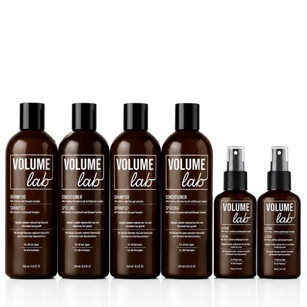 Volume Lab Produkte fördern neues Haarwachstum, machen das Haar dicker und den Haarausfall zu reduzieren Volume Lab Produkte fördern neues Haarwachstum, machen das Haar dicker und den Haarausfall zu reduzieren