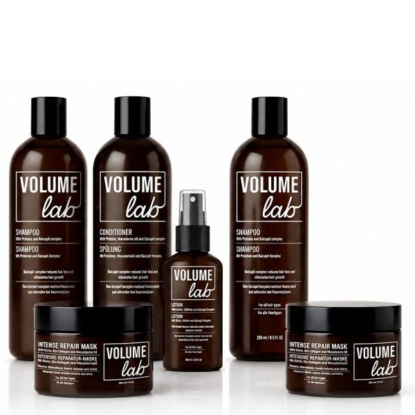 Volume Lab Set für volleres Haar + Volume Lab Shampoo und Haarmaske