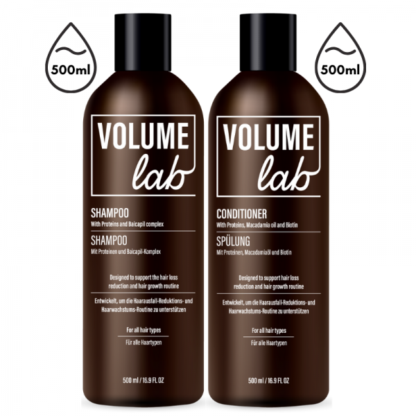 Volume Lab Shampoo 500 ml und Spülung 500 ml