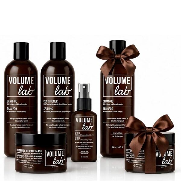 Shampoo, Balsam, Lotion und Maske Volume Lab – Für sichtbar volleres und dichteres Haar! + Geschenk
